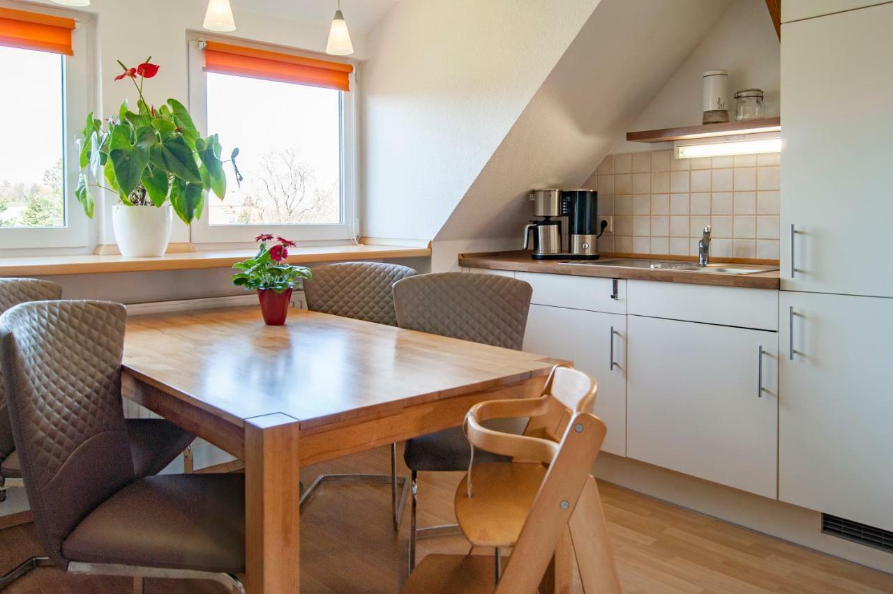 Dreiseitenhof Ferienwohnung Kuenzel Tharandt Bagian luar foto