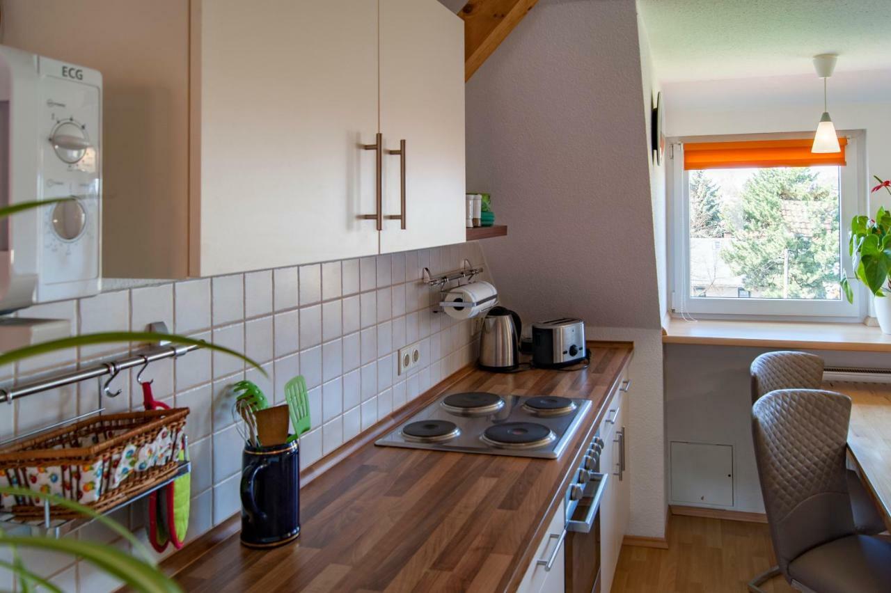 Dreiseitenhof Ferienwohnung Kuenzel Tharandt Bagian luar foto
